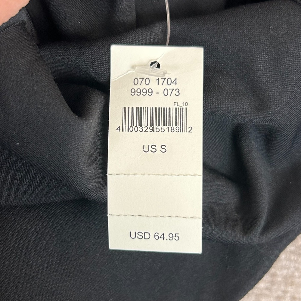 Offline BY Aerie Real Me One Piece Bodysuit Womens Small Black Cross Back Strap - Picture 11 of 16